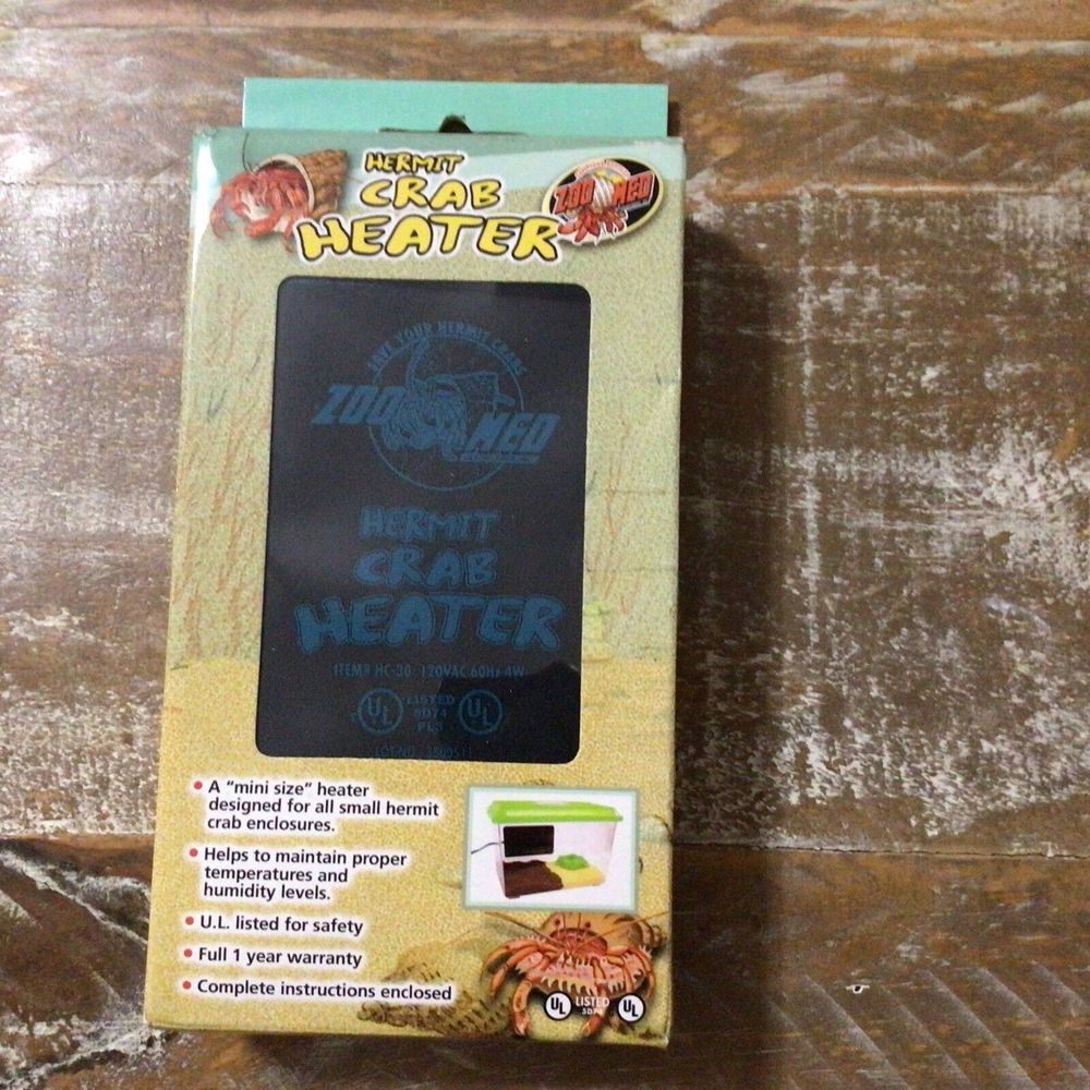 ZooMed Hermit Crab Heater Mini Size Designed For All Small Hermit Crab Enclosure